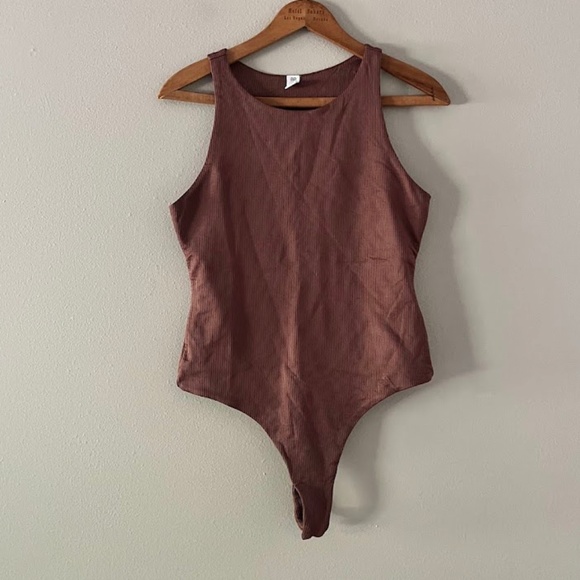 NWOT BP Ribbed BodySuit, Sz M - Picture 1 of 5